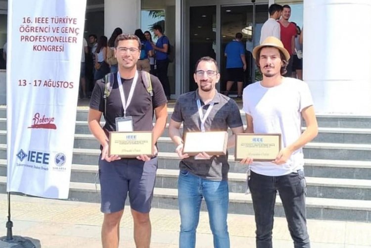 “IEEE Türkiye Lisans Bitirme Proje Yarışması”ndaki Başarımız