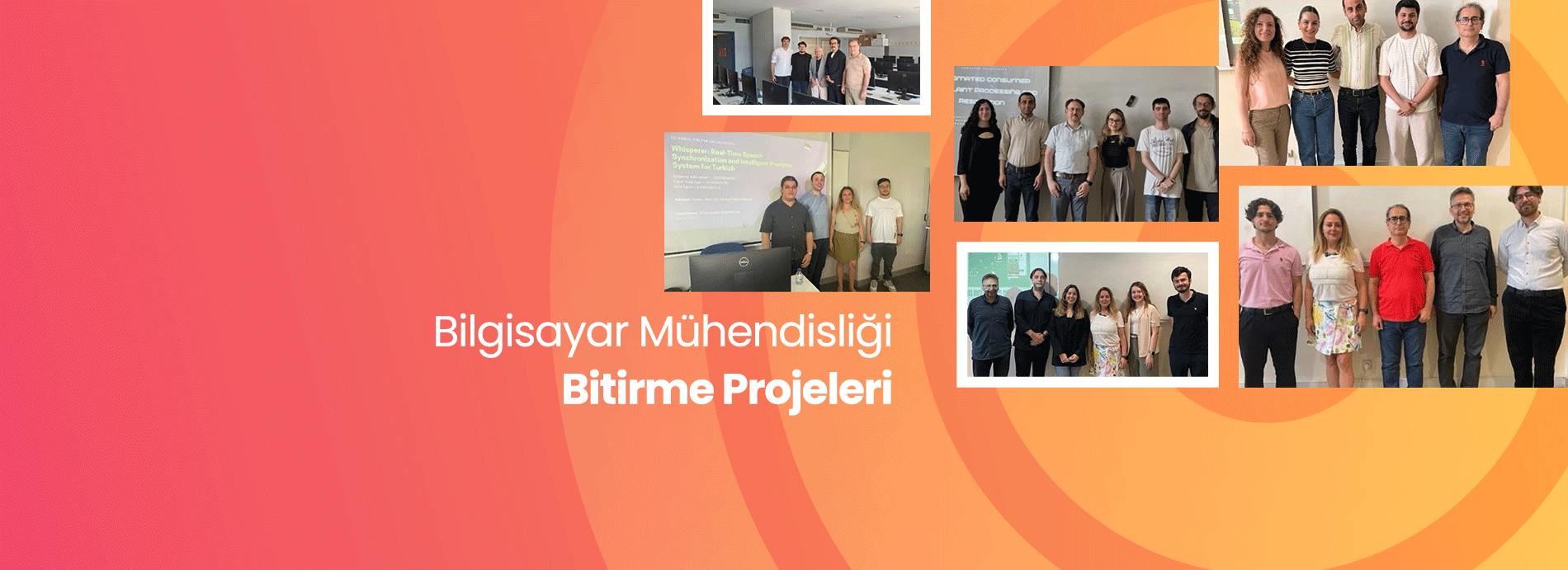 Bilgisayar Mühendisliği Bölümü Bitirme Projeleri